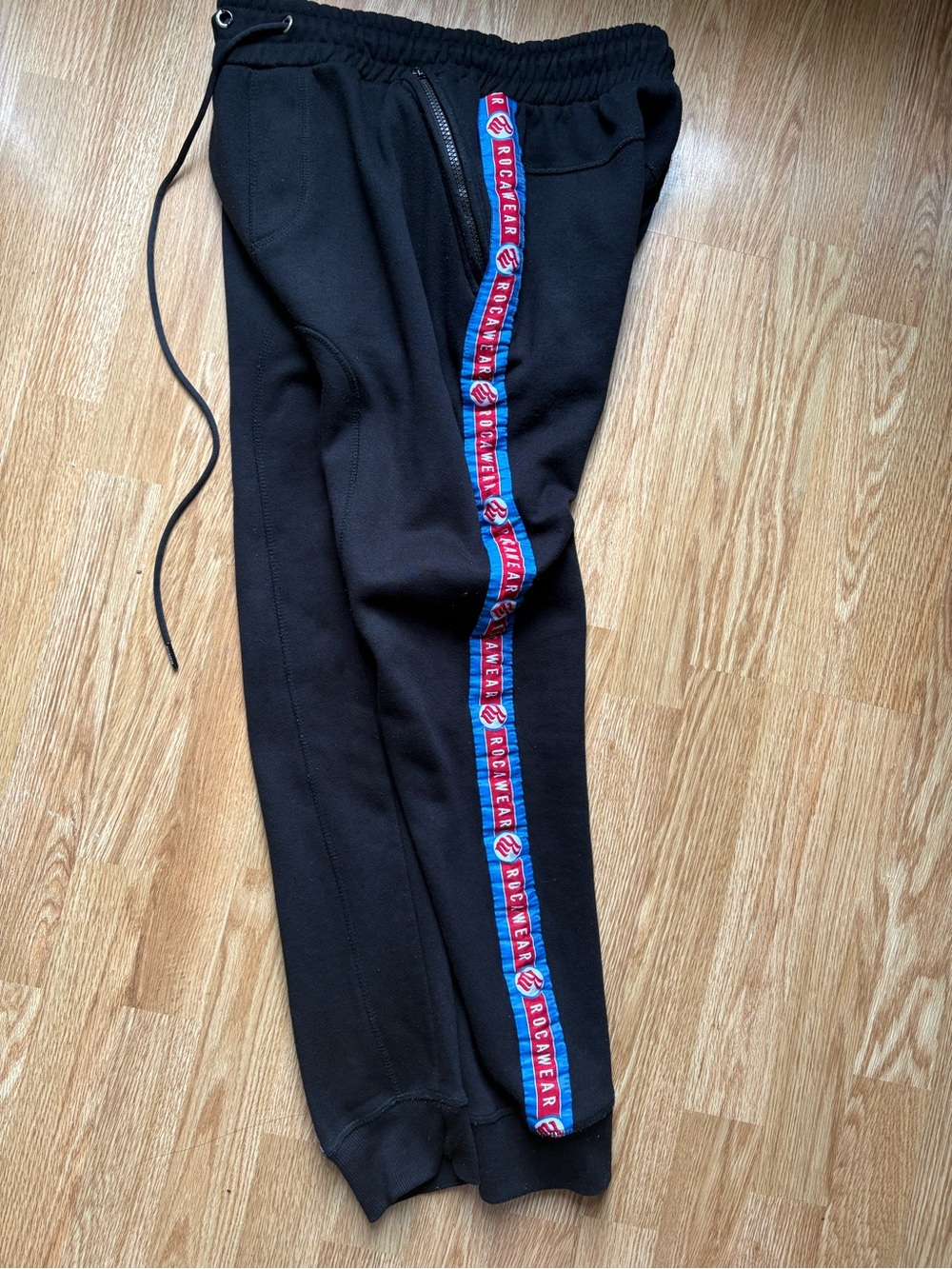 Rocawear side tape logo Y2K VTG sweatpants * see photos size S